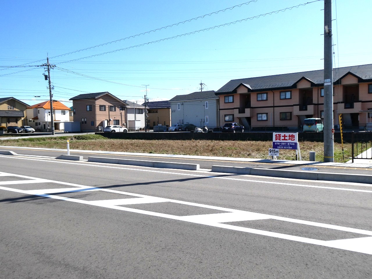 貸土地　（松任駅北相木第二地区区画整理事業11街区）